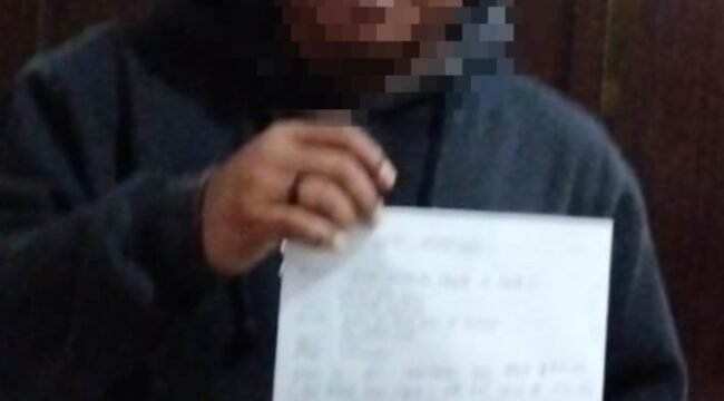 Oknum wartawan inisial Y dilaporkan ke Polse Baruga. Foto: Istimewa