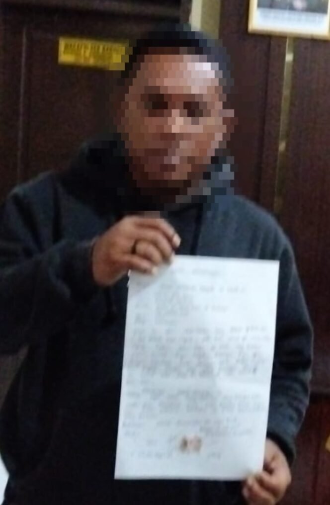 
 Oknum wartawan inisial Y dilaporkan ke Polse Baruga. Foto: Istimewa