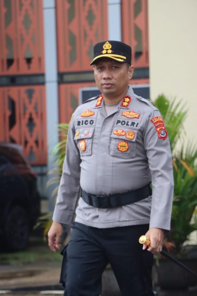 
 Kapolres Konawe Utara, AKBP Rico Fernanda, S.H., S.I.K., M.H. Foto: Penafaktual.com