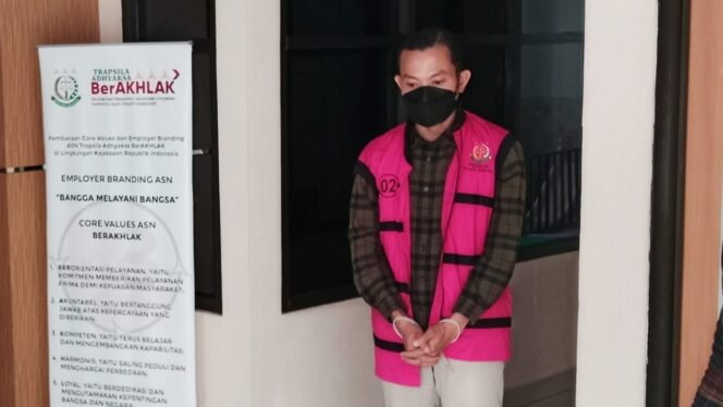 
 Rian Fauzi terpidana kasus korupsi Bank BRI cabang Probolinggo. Foto: penafaktual.com