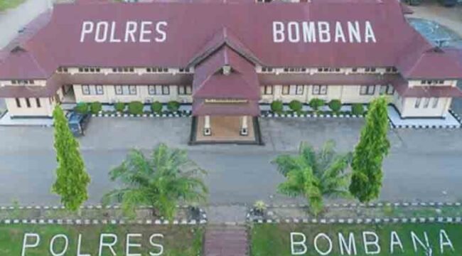 Mako Polres Bombana. Foto: Istimewa