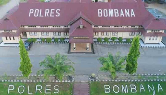 
 Mako Polres Bombana. Foto: Istimewa
