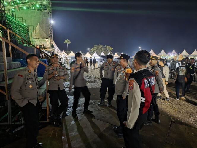 
 Polres Konut menurunkan 61 personel pengamanan untuk menjaga keamanan dan ketertiban selama festival Konasara Festival 2025. Foto: Istimewa