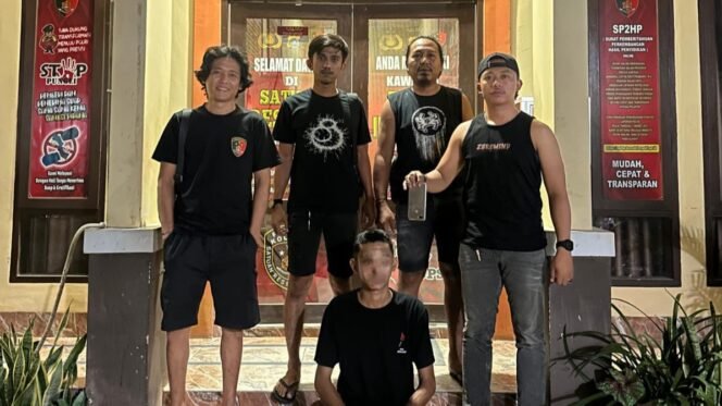 
 Pria insial AS ditangkap Tim Elang Anti Bandit Sat Reskrim Polres Kolaka. Foto: Istimewa