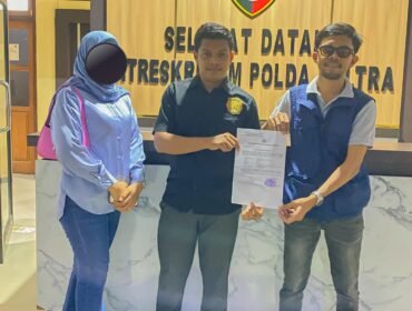 NS melaporkan Toko Kochi Kendari ke Polda Sulawesi Tenggara (Sultra) atas dugaan pencemaran nama baik. Foto: Istimewa