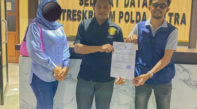 NS melaporkan Toko Kochi Kendari ke Polda Sulawesi Tenggara (Sultra) atas dugaan pencemaran nama baik. Foto: Istimewa