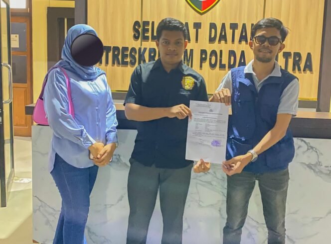 
 NS melaporkan Toko Kochi Kendari ke Polda Sulawesi Tenggara (Sultra) atas dugaan pencemaran nama baik. Foto: Istimewa