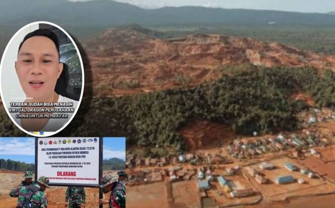 
 Andri Darmawan, menantang Gubernur Sultra, Andi Sumangerukka, untuk menagih denda kepada PT TMS yang diduga merusak hutan lindung di Kabupaten Bombana. Foto: Istimewa