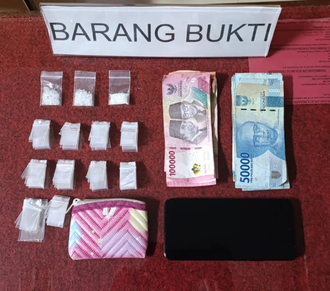 
 Barang bukti yang diamankan polisi dari tanangan pelaku inisial T di Kolaka Utara. Foto: Istimewa