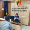 Pengurus JMSI Sultra resmi mengadukan pemilik akun TikTok @eRBe#bersuara ke Ditreskrimsus Polda Sultra. Foto: Istimewa