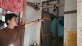 Tali bekas gantung diri korban. Foto: Istimewa