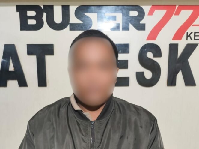 
 Pria inisal AM (31) ditangkap polisi karena diduga melakukan terlibat kasus tindak pidana pencabulan anak. Foto: Istimewa