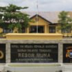 Polres Muna menahan pria inisial TKR dalam kasus tindak pidana pencabulan anak. Foto: istimewa