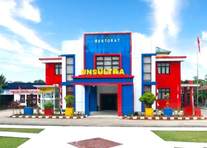 
 Rektorat Universitas Sulawesi Tenggara. Foto: Istimewa