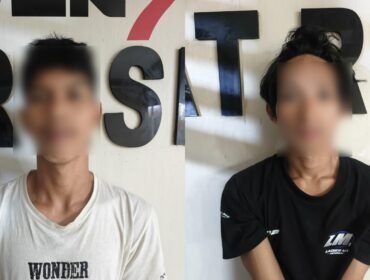 Dua pelaku curanmor di Kendari ditangkap polisi. Foto: Istimewa