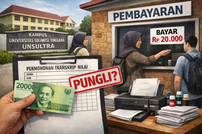 
 Ilustrasi Pungli Unsultra. Foto: Istimewa