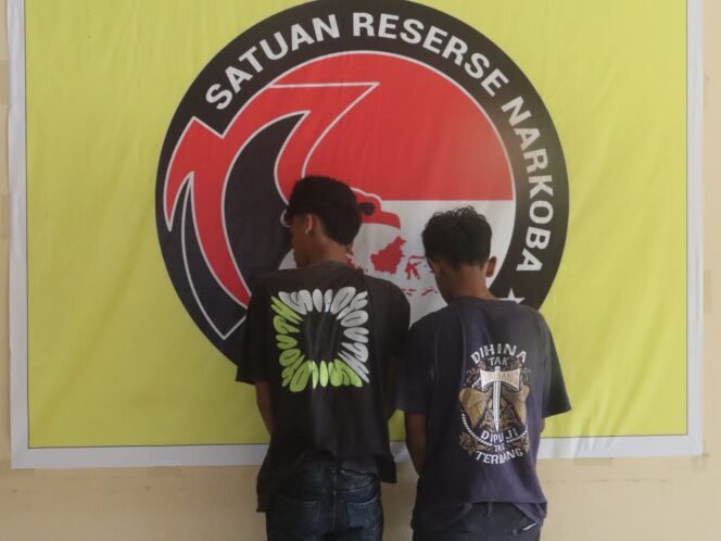 
 Dua remaja inisial AS (15) dan GP (16) diamankan Sat Resnakoba Polres Muna. Foto: Istimewa