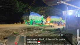 Aktivitas Hauling PT ST Nikel. Foto: Istimewa