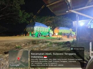 Aktivitas Hauling PT ST Nikel. Foto: Istimewa