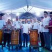 Gubernur Sultra, Andi Sumangerukka (kedua  dari kiri) bersama jajaran Forkopimda saat menghadiri Grand Opening Ramadan Sultra Fest 2026. Foto: Istimewa.
