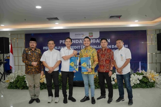 
 Bank Sultra jalin kerja sama dengan Pemerintah Kabupaten Konawe Utara. Foto: Istimewa