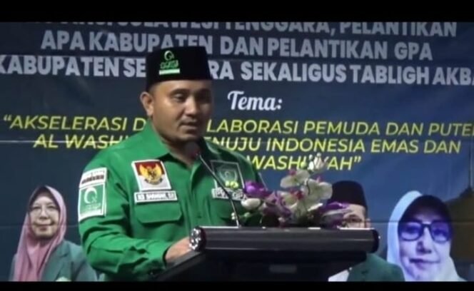 
 Ketua Gerakan Pemuda Al Washliyah (GPA) Sulawesi Tenggara, Iksan Saranani. Foto: Istimewa