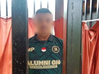 Seorang pria inisial R (33) mendekam di balik jeruji besi tahannan Polres Buton usai diduga mencuri sapi milim warga di Buton Selatan. Foto:Istimewa