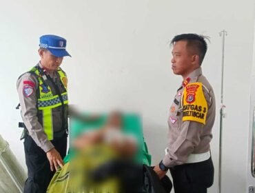 Pengendara motor bernama Adi Wahyudi (36) meninggal dunia akibat kecelakaan di Konawe Utara. Foto: Istimewa