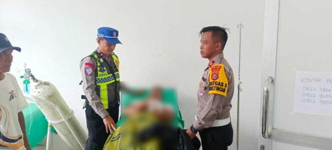 
 Pengendara motor bernama Adi Wahyudi (36) meninggal dunia akibat kecelakaan di Konawe Utara. Foto: Istimewa
