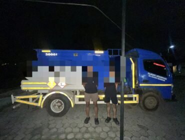 Mobil tangki milik PT Belinda Royal Industri yang ditangkap Subdit I Indagsi Ditreskrimsus Polda Sultra. Foto: Istimewa