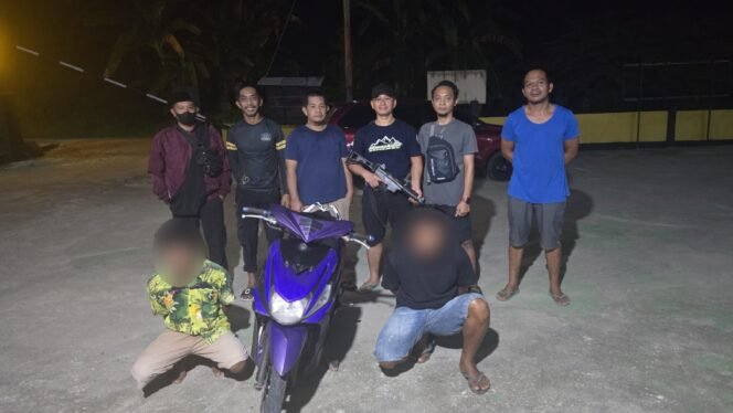
 Dua pelaku curanmor ditangkap Polisi di Kolaka Utara. Foto: Istimewa