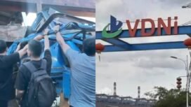 Kecelakaan kerja kawasan di PT VDNI tewaskan seorang sopir dump truk. Foto: Istimewa