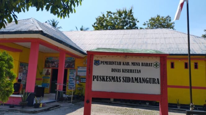 
 UPTD Puskesmas Sidamangura, Kabupaten Muna Barat. Foto: Istimewa