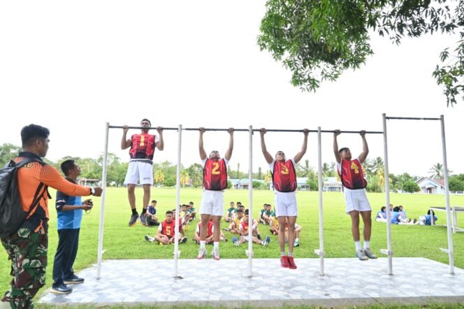 
 Sebanyak 36 Calon Siswa Perwira Prajurit Karier (Casis PA PK) TNI AU tahun 2026 mengikuti tes kesamaptaan jasmani. Foto: Istimewa