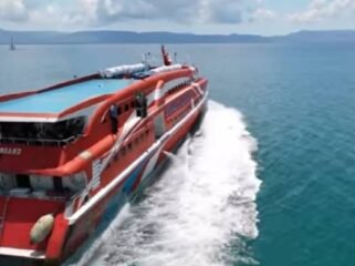 Ilustrasi kapal cepat