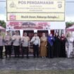 Pengecekan Pos Pengamanan (Pospam) di wilayah Kabupaten Konawe. Foto: Istimewa