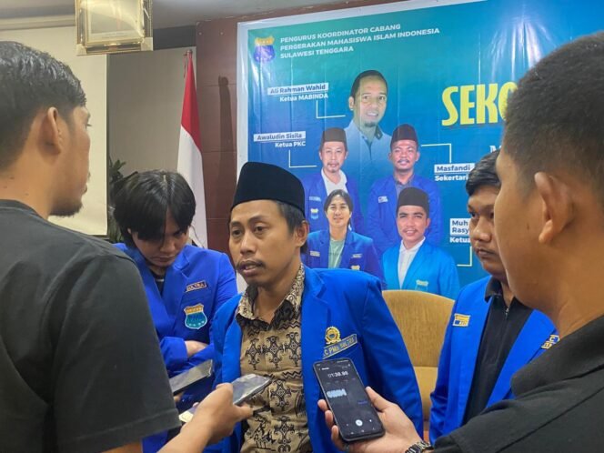 
 Ketua PKC PMII Sultra, Awaludin Sisila. Foto: Istimewa