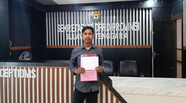 Koordinator APH Sultra Bersatu, Malik Bottom. Foto: Istimewa