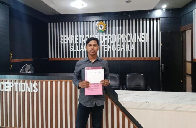 
 Koordinator APH Sultra Bersatu, Malik Bottom. Foto: Istimewa