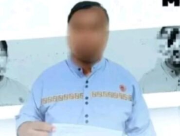 Pimpinan Ponpes di Mubar, inisial MJ (35) ditetapkan sebagai tersangka. Foto: Istimewa