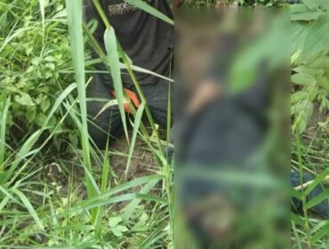 Warga Konawe ditemukan tergeletak tak bernyawa di kawasan PT OSS. Foto: Istimewa