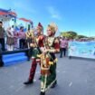 Parade Budaya dan Pameran Kabupaten Bombana curi perhatian di pawai HUT Sultra ke-62 Tahun 2026