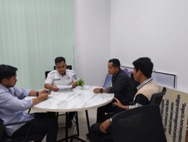 Sidang mediasi III terkait perselisihan hubungan industrial antara PT Tiara Abadi Sentosa (TAS) dan Eks Pekerja atas nama Saddam. Foto: Istimewa