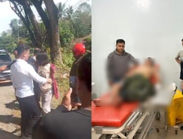 Wanita ODGJ di Konawe mengamuk bawa parang dan serang dua orang warga hinga terluka. Foto: Istimewa