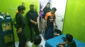 Polres Kolaka Utara meringkus dua terduga pelaku peredaran narkoba di Kecamatan Pakue Utara, Kabupaten Kolut. Foto: Istimewa