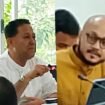 Anggota Komisi III DPRD Sultra, Suwandi Andi (kiri) meminta PT KKU buka dokumen izin tambang dalam angenda RDP. Foto: Istimewa
