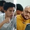 Jenderal Lapangan P3D-Konut, Jefri (kiri) saat mengikuti RDP di DPRD Sultra. Foto: Istimewa
