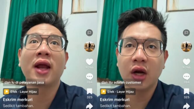 
 Pengguna jasa Bandara Haluoleo melontarkan kritik melalui sosial media Tiktok. Foto: Istimewa