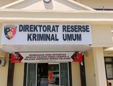 Direskrimum Polda Sultra melakukan pemeriksaan sejumlah pihak terkait kasus sengketa tanah transmigrasi di Landono Konsel. Foto: Penafaktual.com