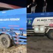 Aparat Kepolisian Resor  Konawe mengamankan tiga unit truk tangki dalam kasus dugaan penyelundupan BBM solar subsidi. Foto: Istimewa